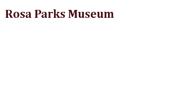 Rosa Parks Museum